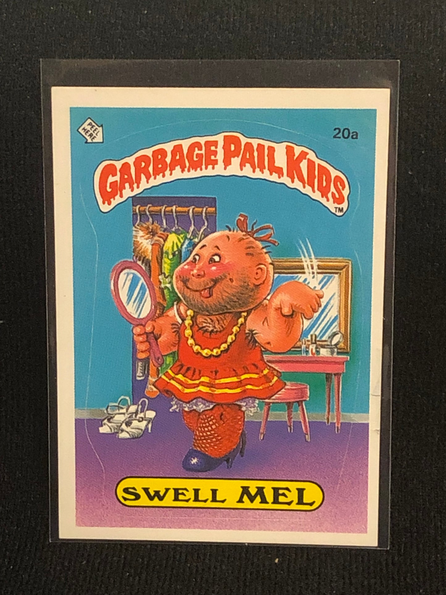 Garbage Pail Kids Original Series 1 (os1) 20a Swell Mel