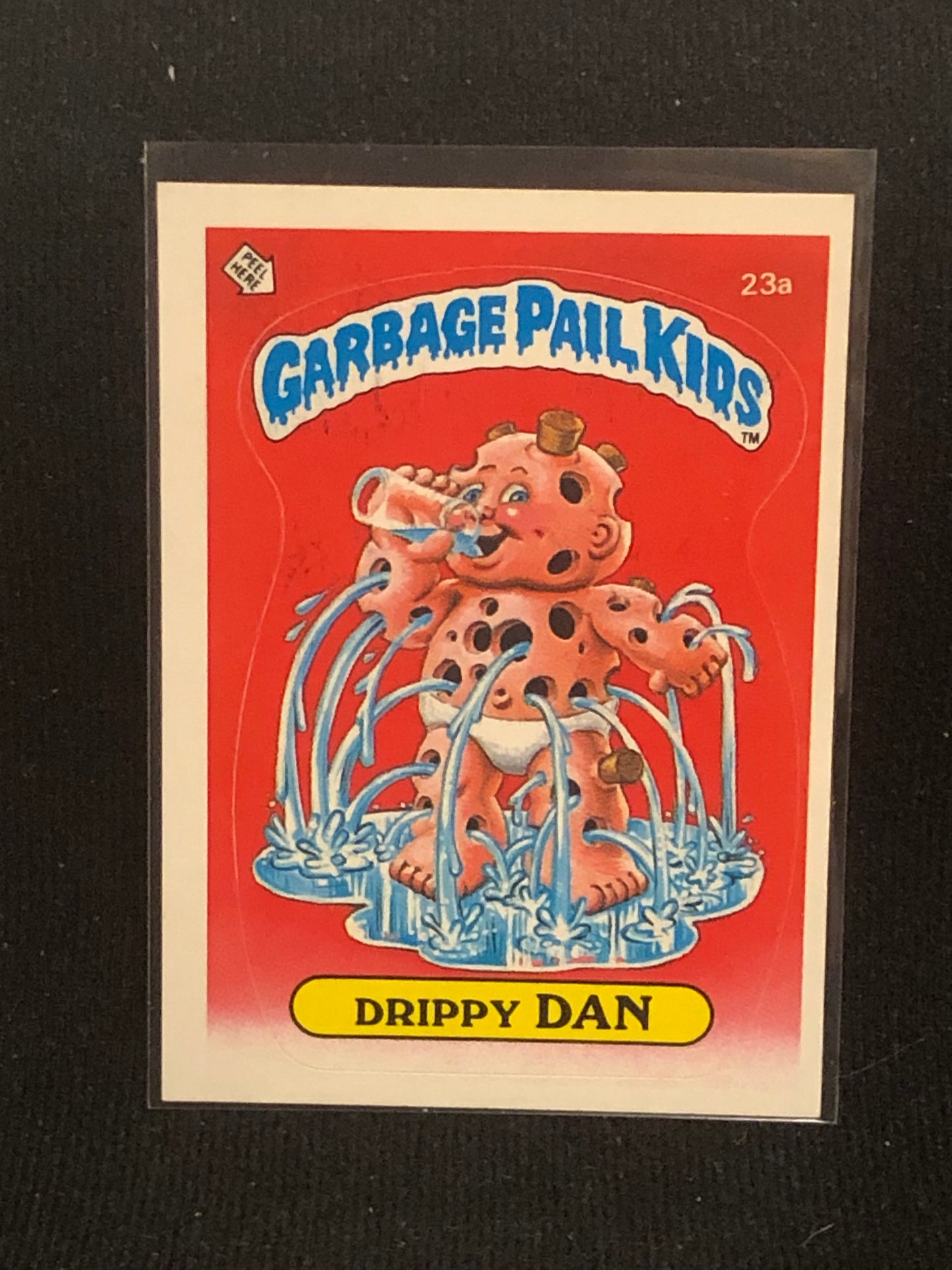 Garbage Pail Kids Original Series 1 (os1) 23a Drippy Dan