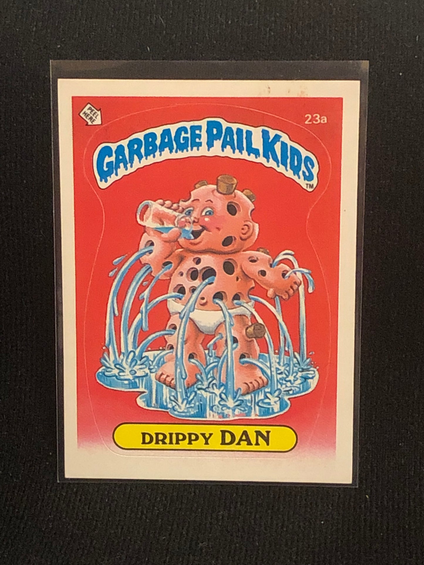 Garbage Pail Kids Original Series 1 (os1) 23a Drippy Dan