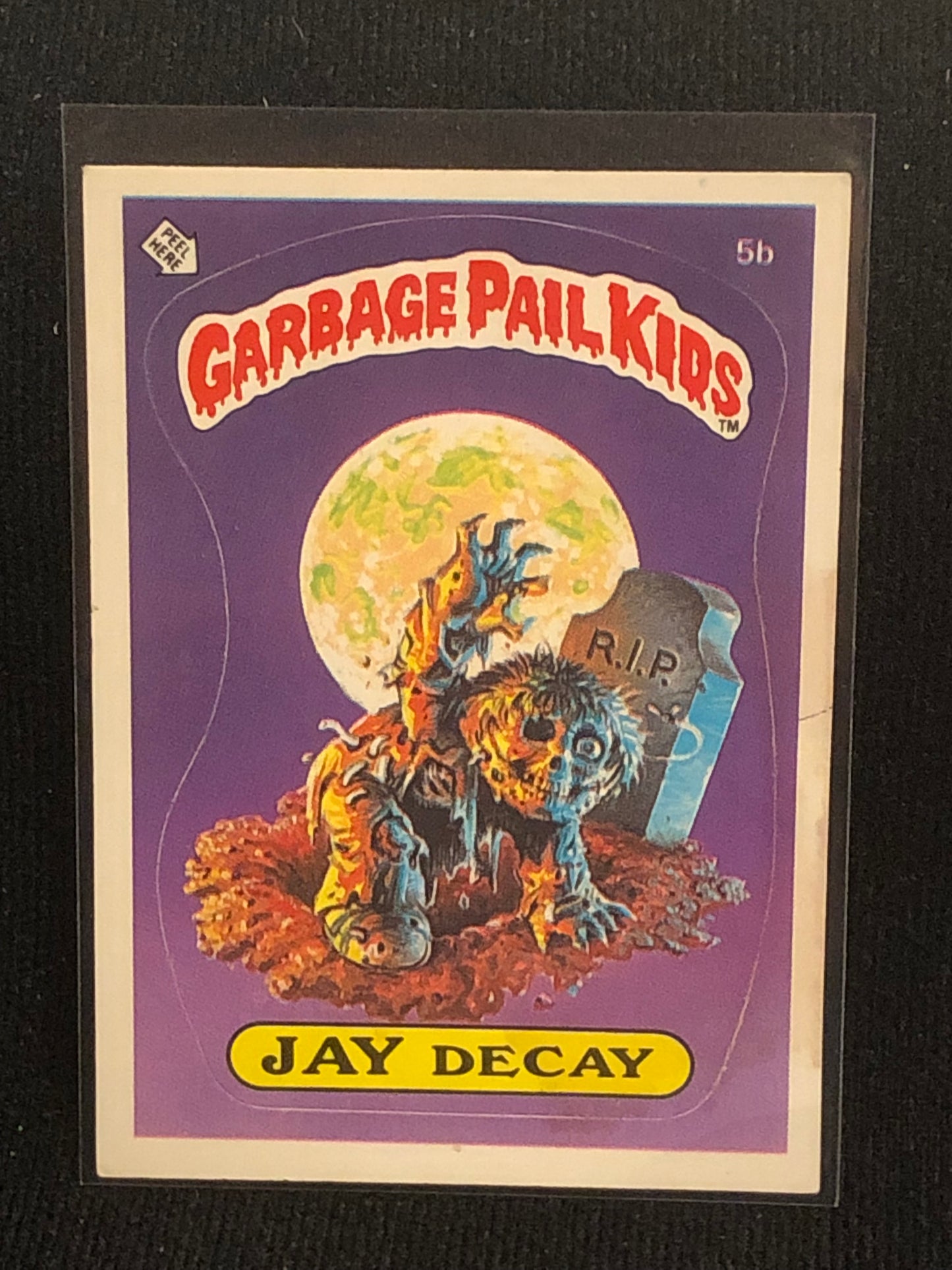 Garbage Pail Kids Original Series 1 (os1) 5b Jay Decay