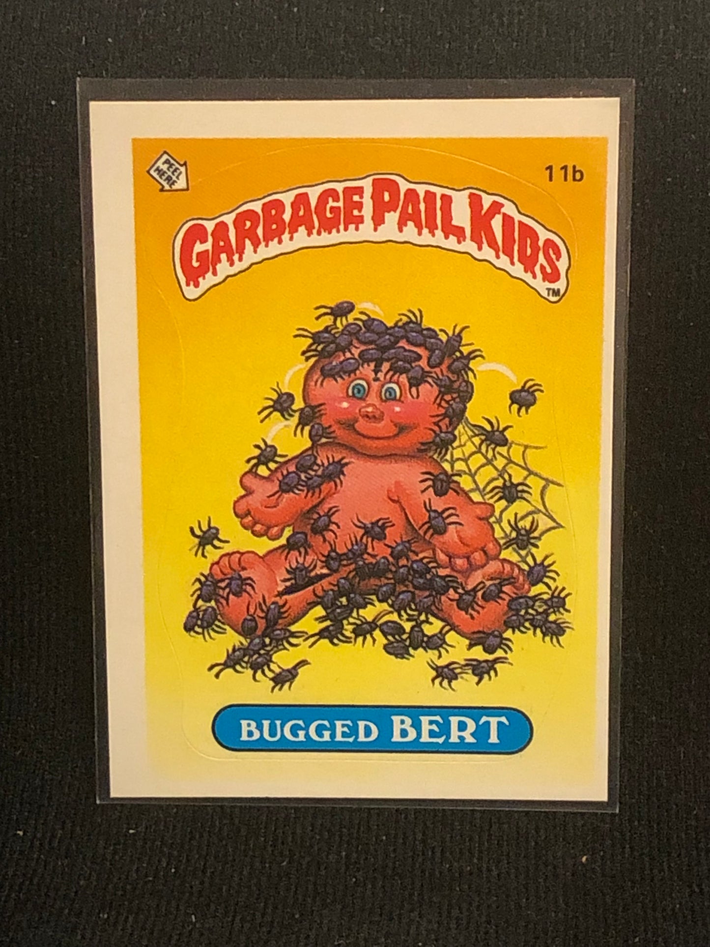 Garbage Pail Kids Original Series 1 (os1) 11b Bugged Bert