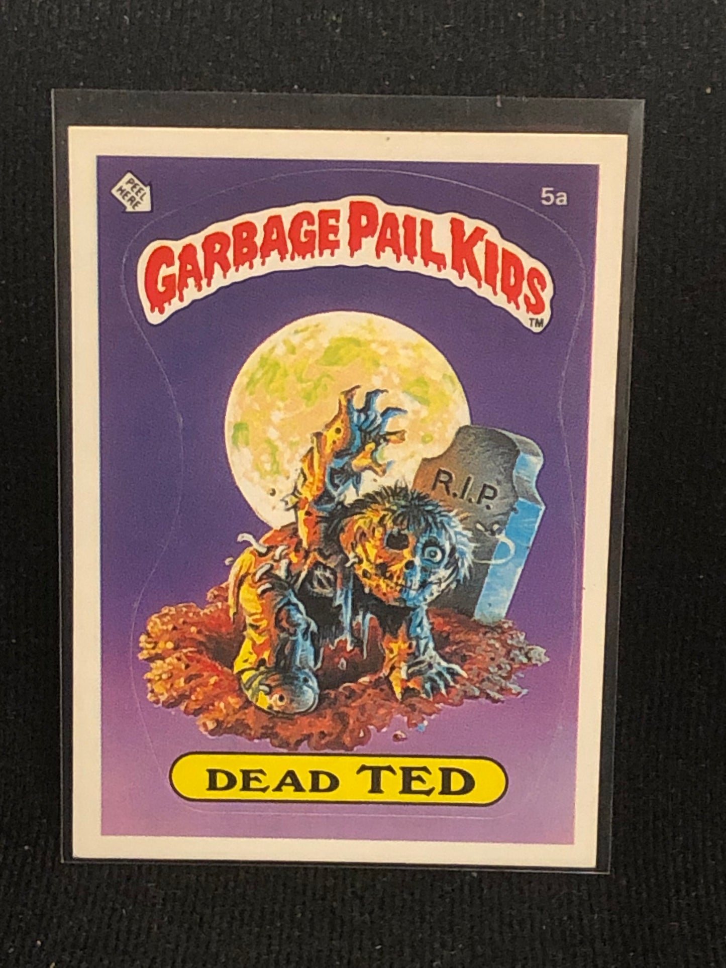 Garbage Pail Kids Original Series 1 (os1) 5a Dead Ted