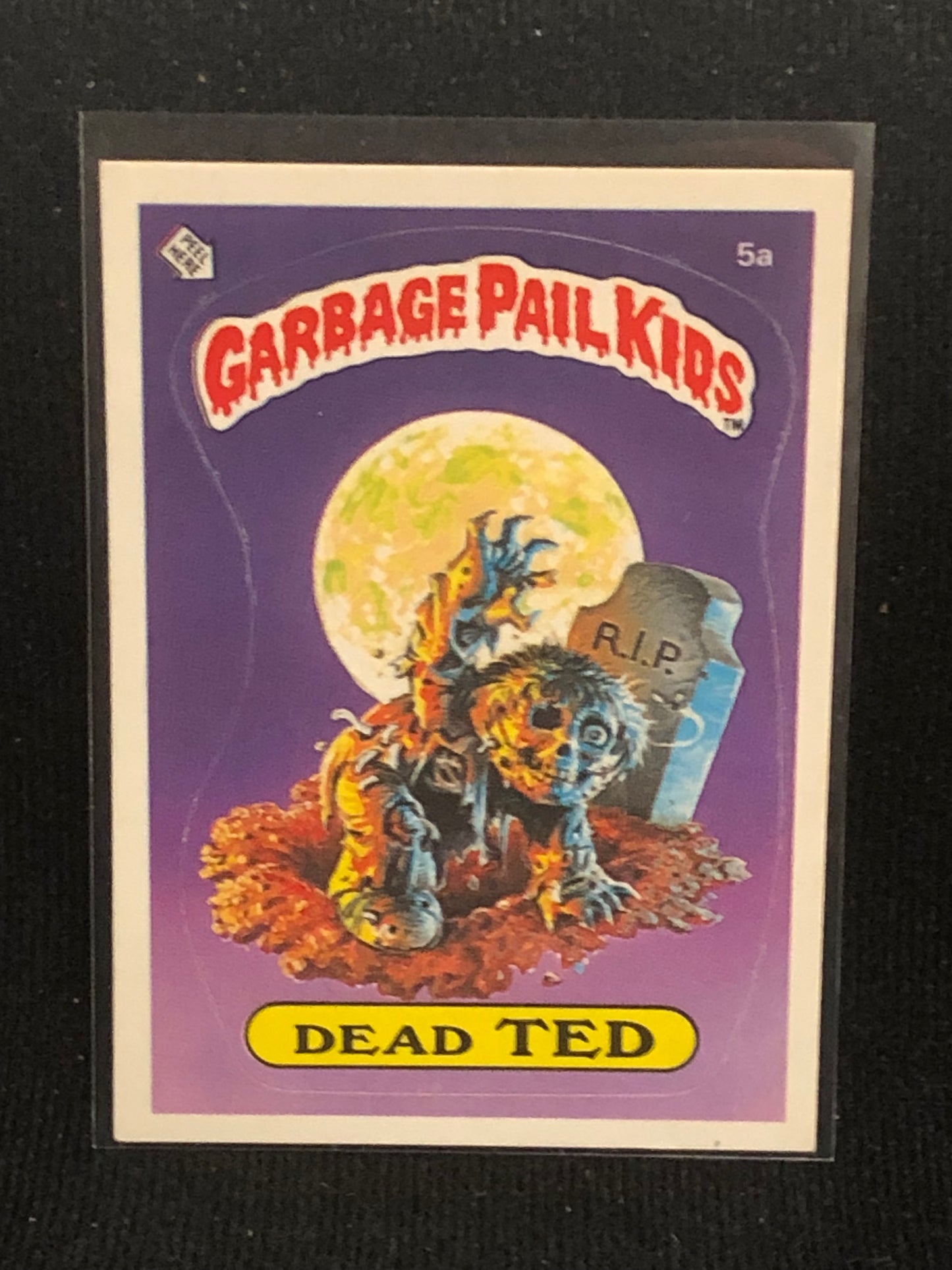 Garbage Pail Kids Original Series 1 (os1) 5a Dead Ted