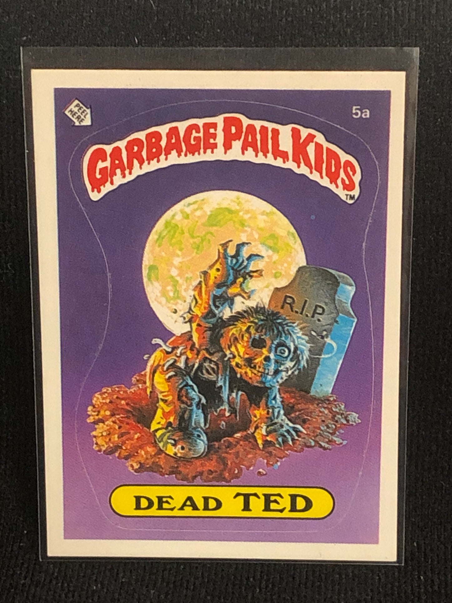 Garbage Pail Kids Original Series 1 (os1) 5a Dead Ted