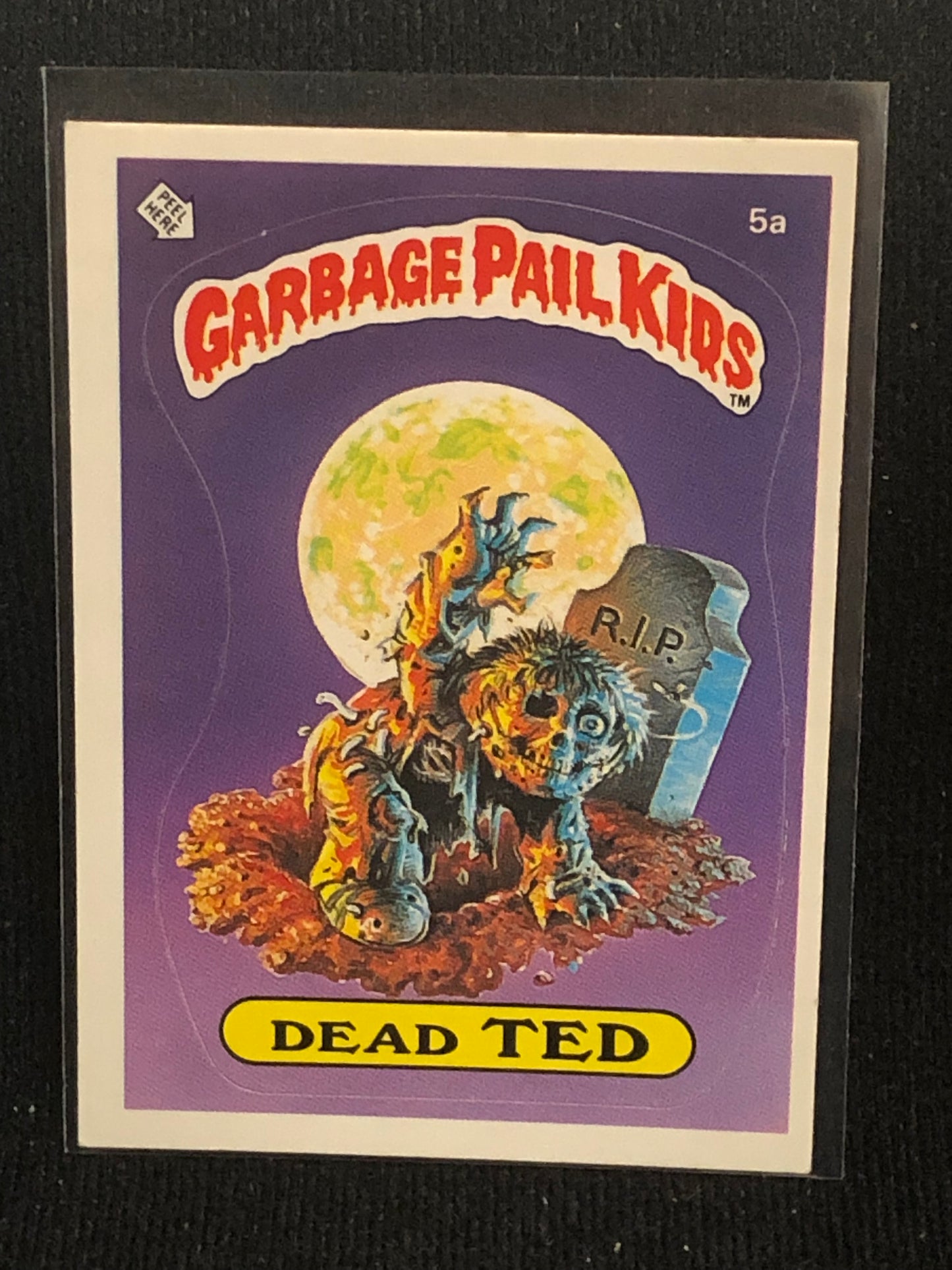 Garbage Pail Kids Original Series 1 (os1) 5a Dead Ted