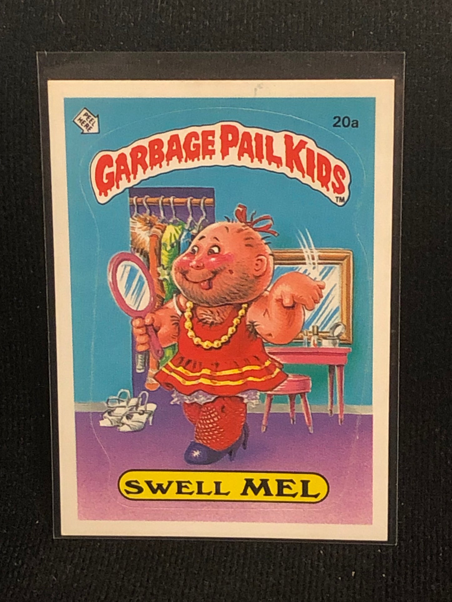 Garbage Pail Kids Original Series 1 (os1) 20a Swell Mel