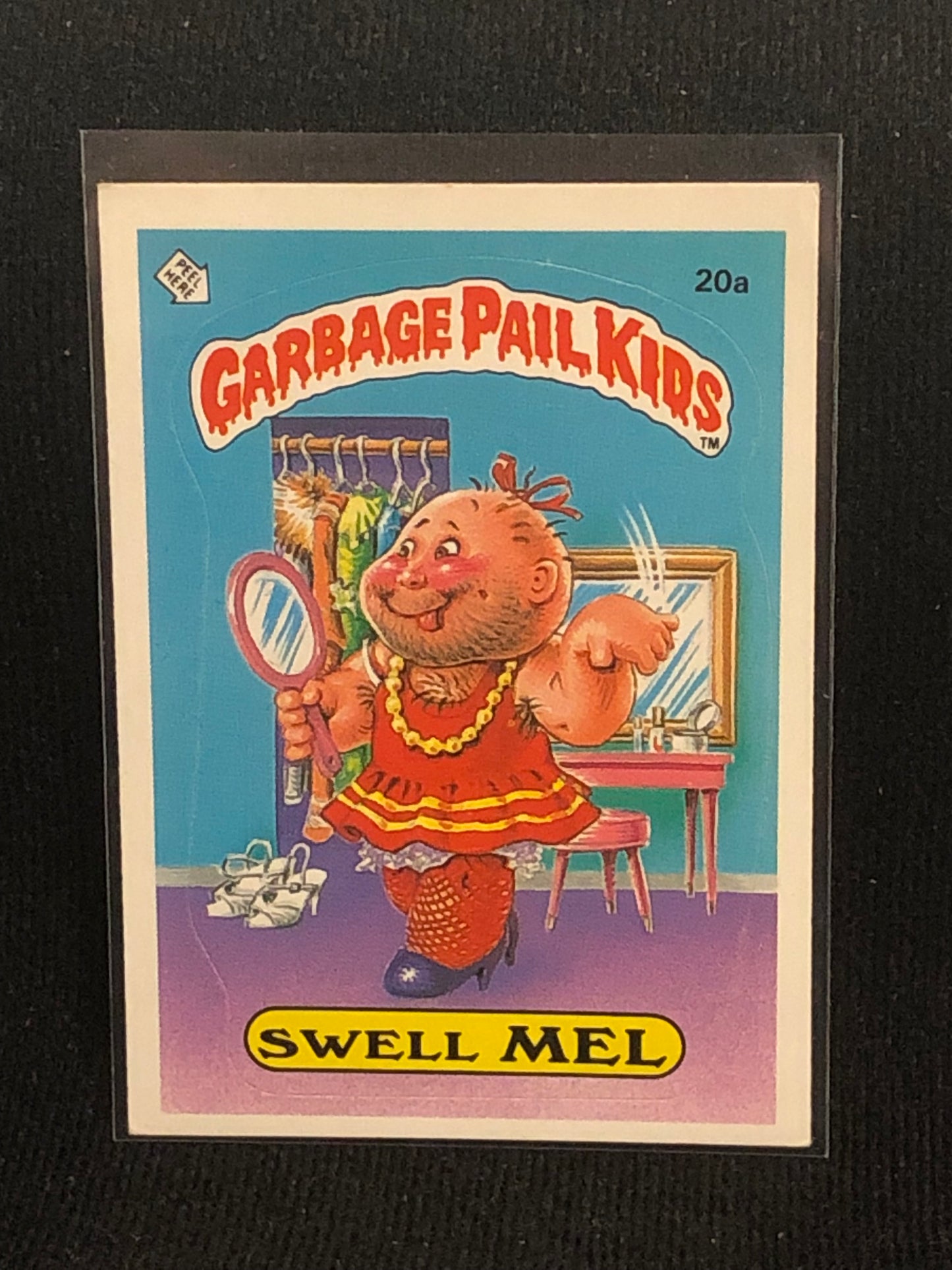 Garbage Pail Kids Original Series 1 (os1) 20a Swell Mel