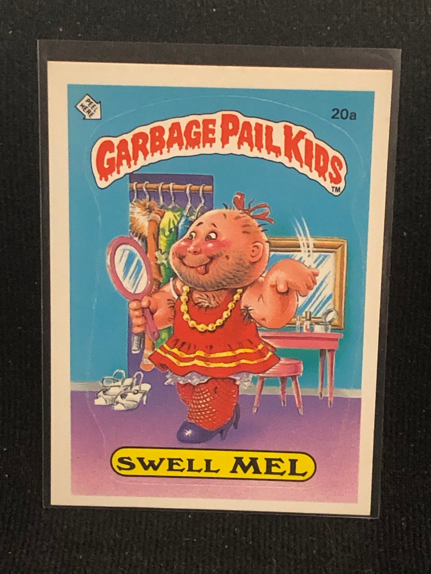 Garbage Pail Kids Original Series 1 (os1) 20a Swell Mel