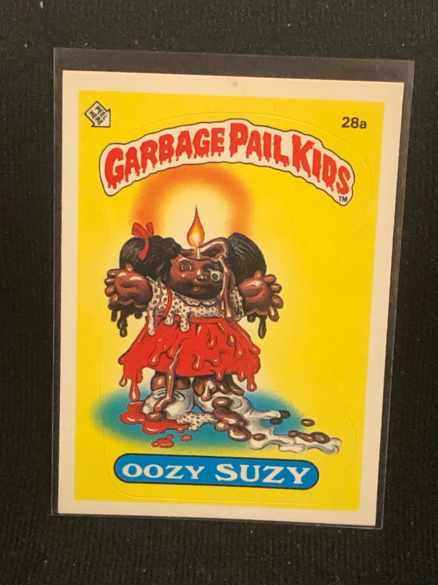 Garbage Pail Kids Original Series 1 (os1) 28a Oozy Suzy