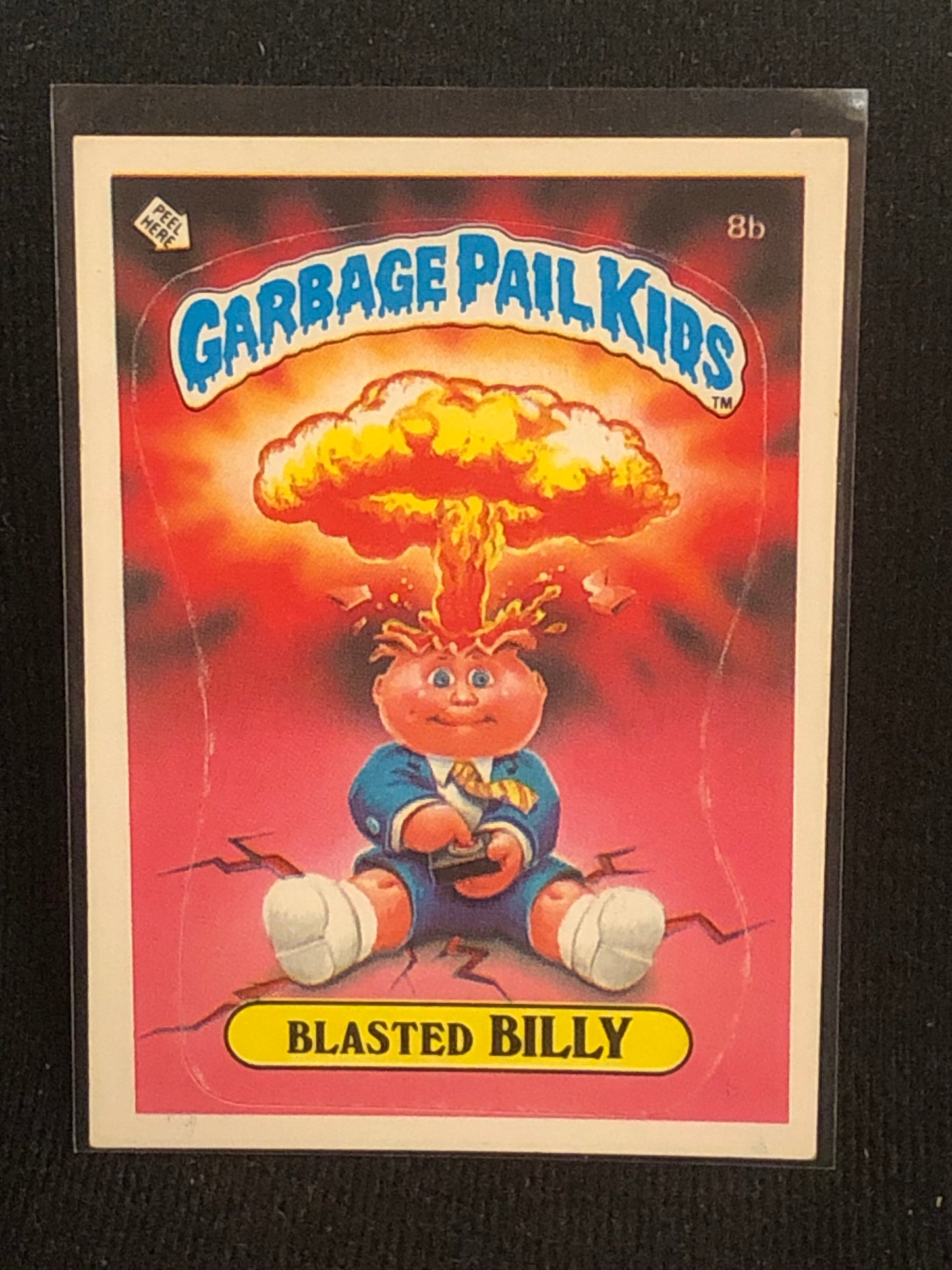 Garbage Pail Kids Original Series 1 (os1) 8b Blasted Billy