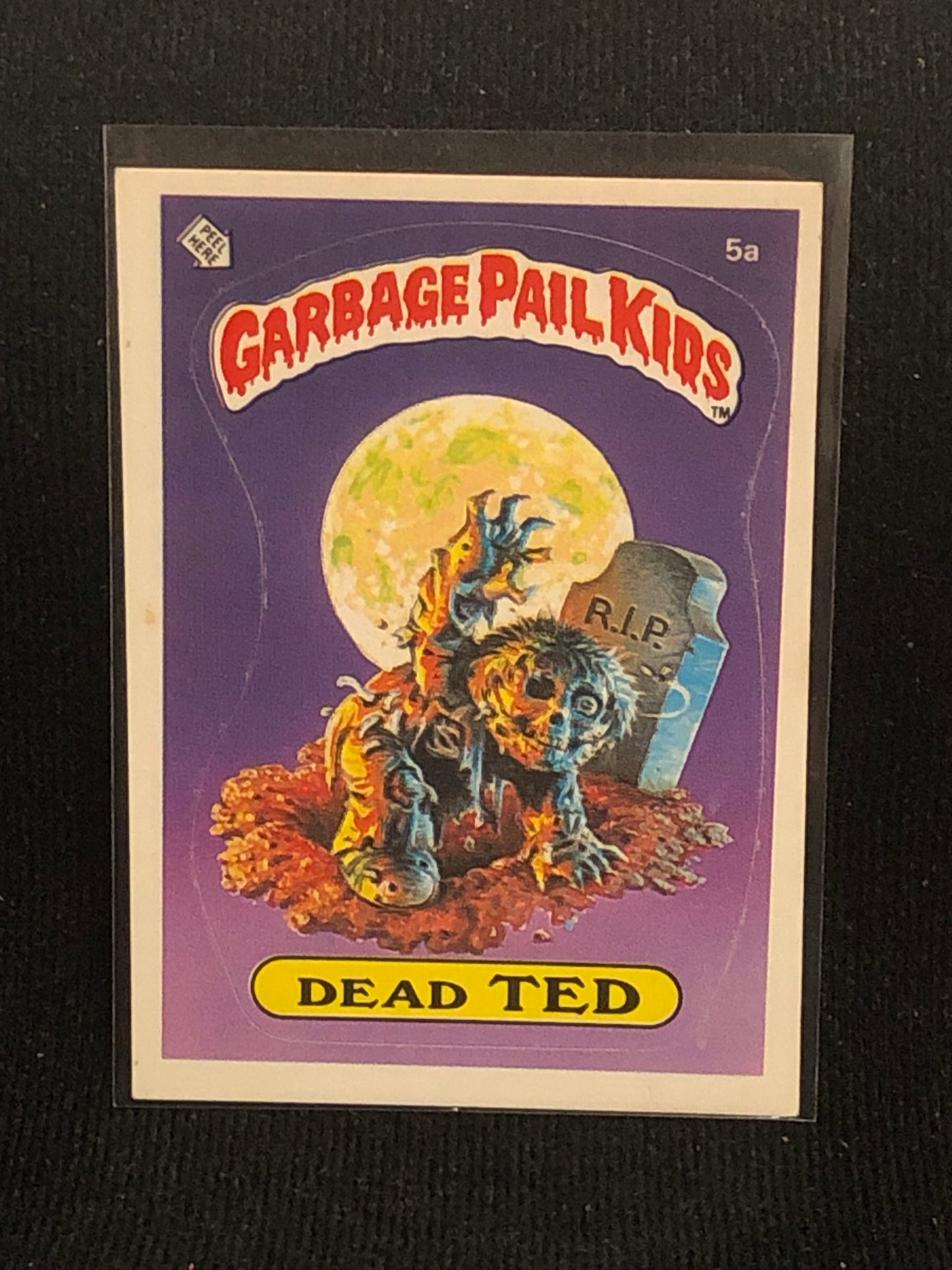 Garbage Pail Kids Original Series 1 (os1) 5a Dead Ted