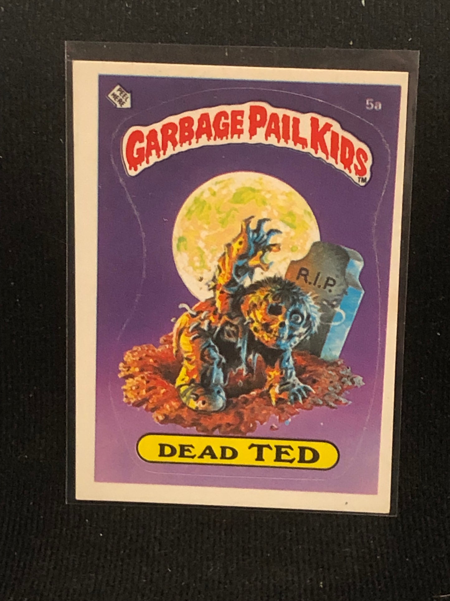 Garbage Pail Kids Original Series 1 (os1) 5a Dead Ted