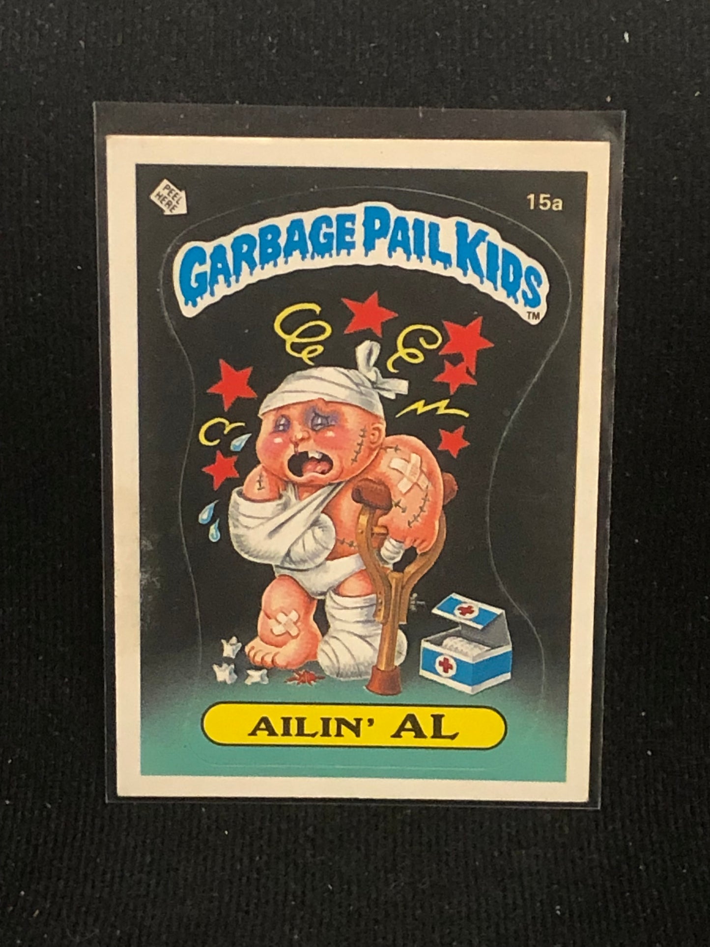 Garbage Pail Kids Original Series 1 (os1) 15a Ailin Al