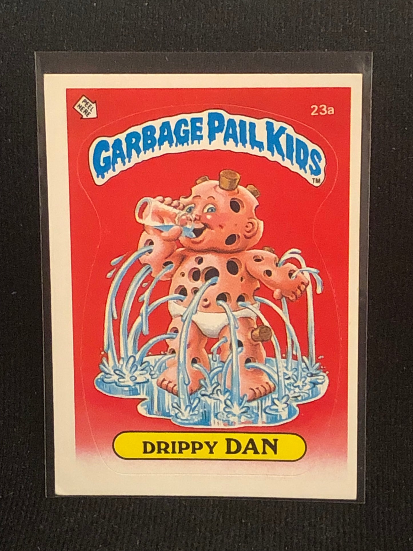 Garbage Pail Kids Original Series 1 (os1) 23a Drippy Dan