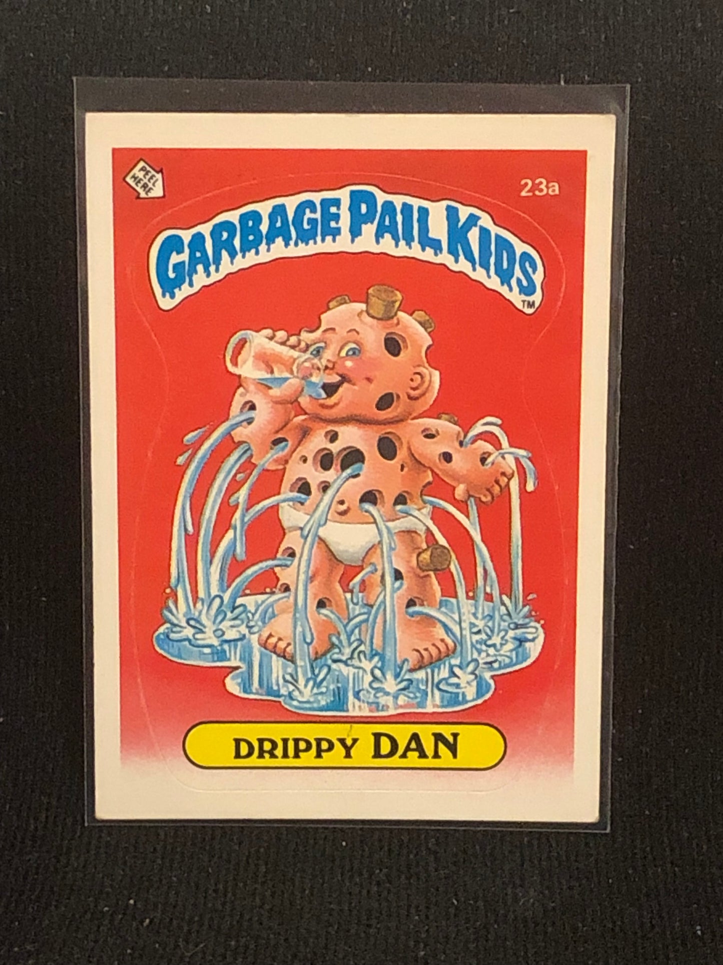 Garbage Pail Kids Original Series 1 (os1) 23a Drippy Dan