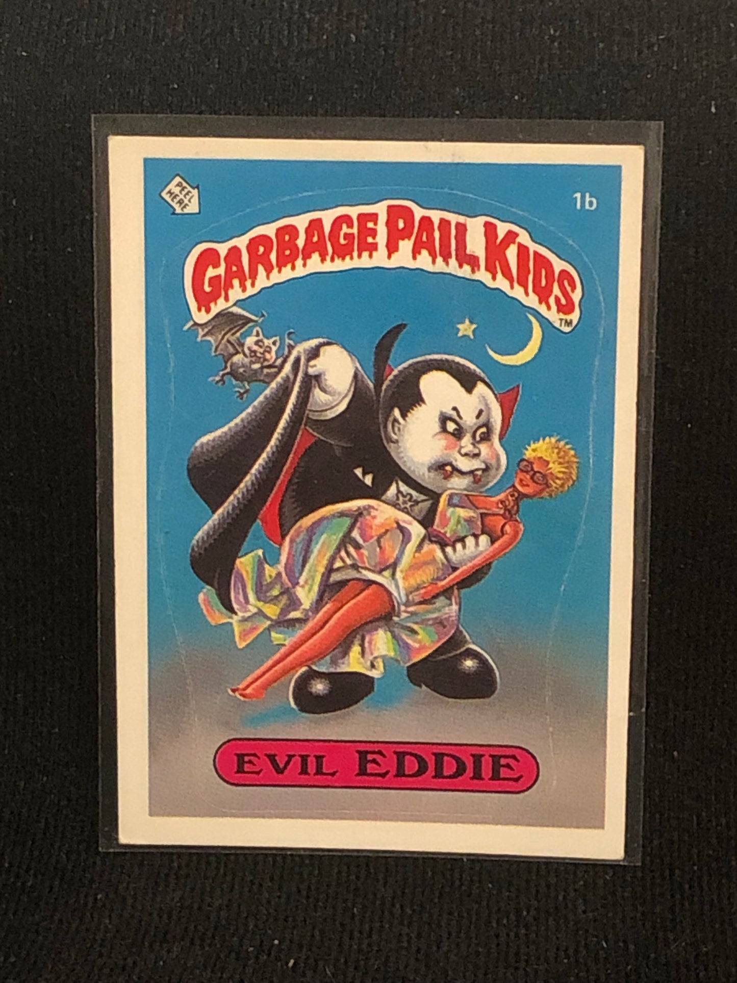 Garbage Pail Kids Original Series 1 (os1) 1b Evil Eddie