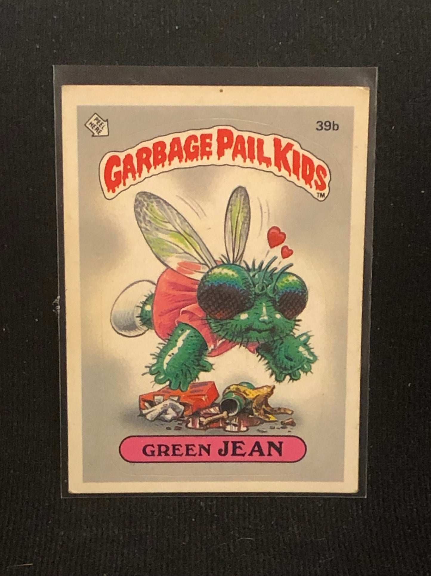 Garbage Pail Kids Original Series 1 (os1) 39b Green Jean