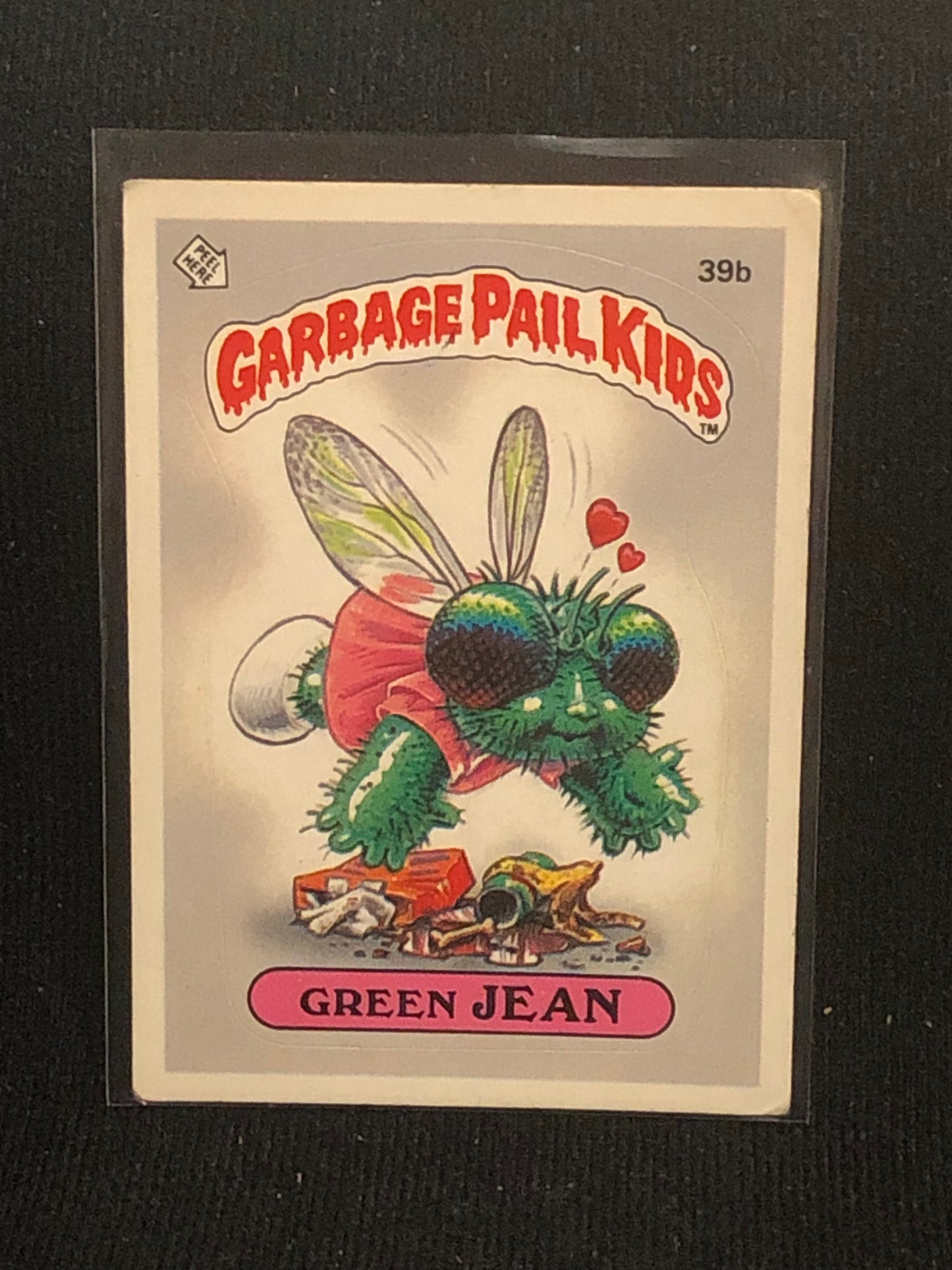 Garbage Pail Kids Original Series 1 (os1) 39b Green Jean