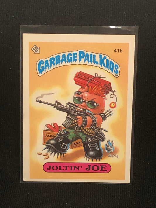 Garbage Pail Kids Original Series 1 (os1) 41b Joltin Joe