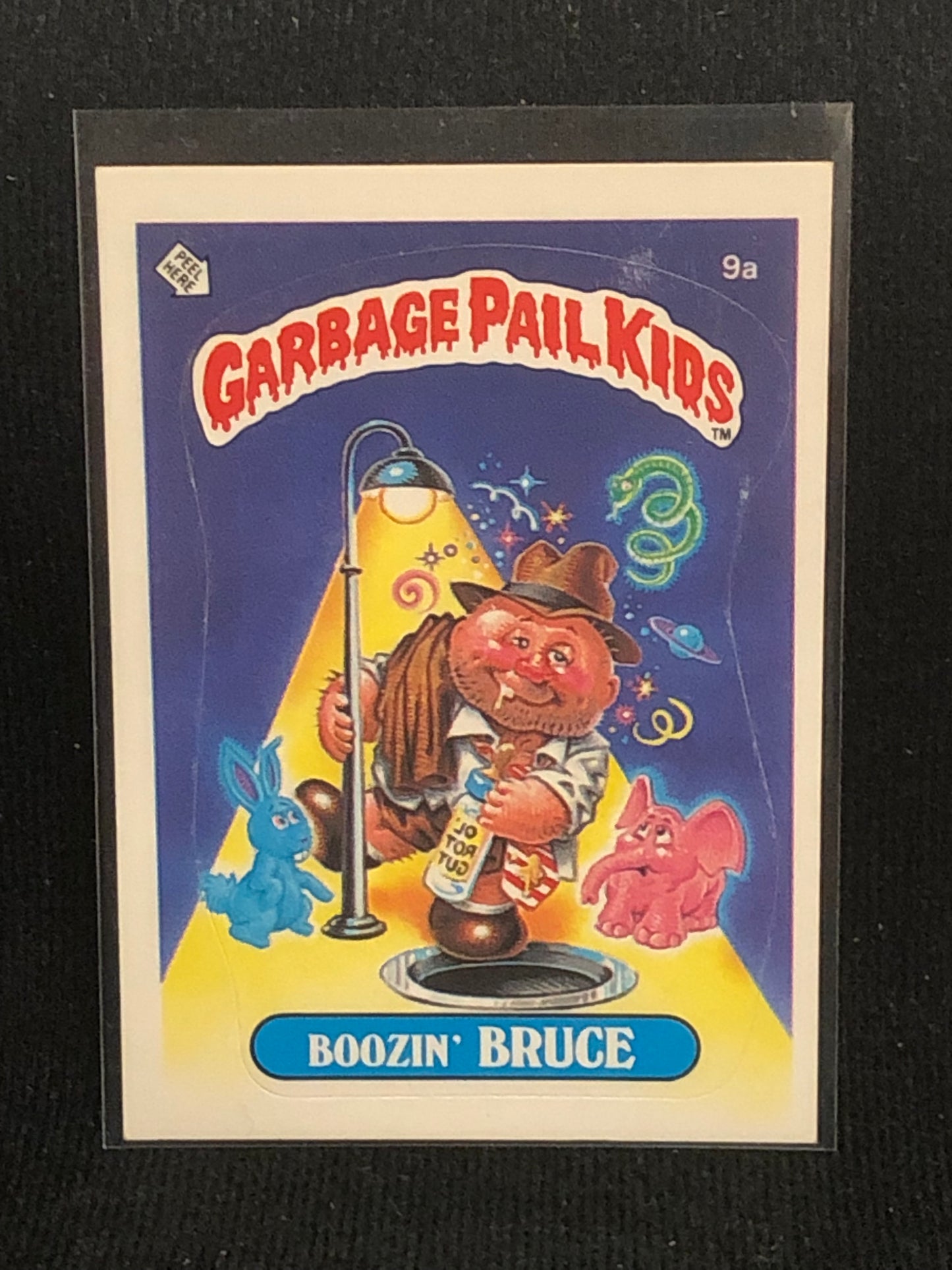 Garbage Pail Kids Original Series 1 (os1) 9a Boozin Bruce