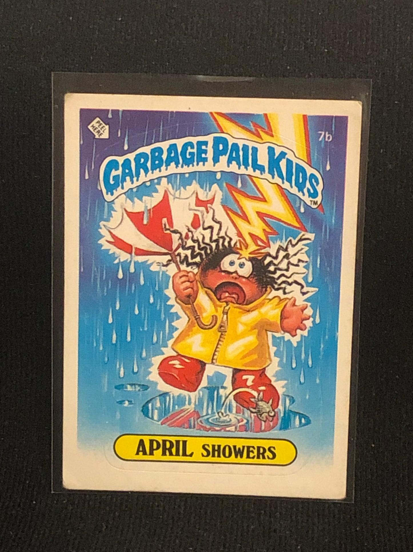 Garbage Pail Kids Original Series 1 (os1) 7b April Showers