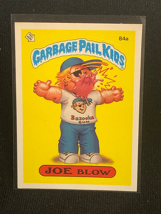 Garbage Pail Kids Original Series 3 (os3) 84a Joe Blow