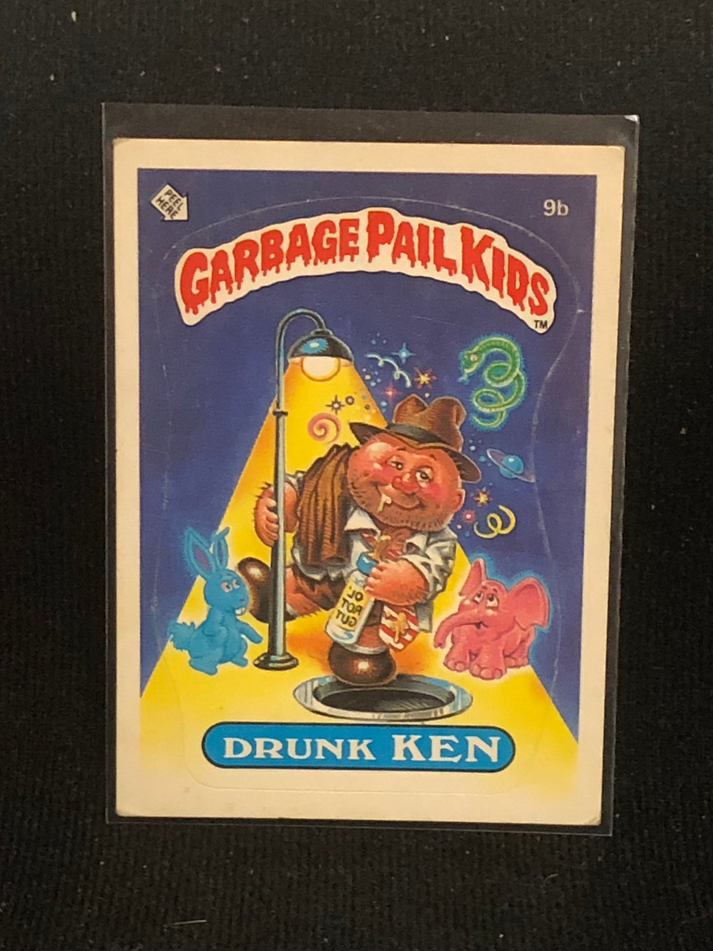 Garbage Pail Kids Original Series 1 (os1) 9b Drunk Ken