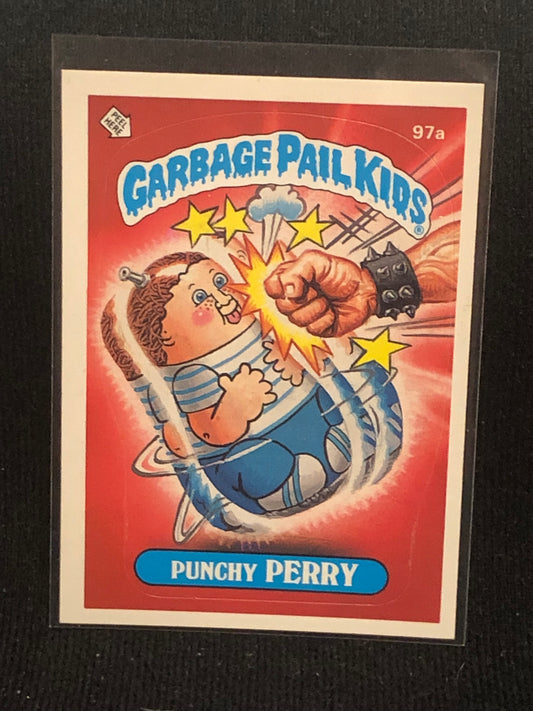 Garbage Pail Kids Original Series 3 (os3) 97a Punchy Perry