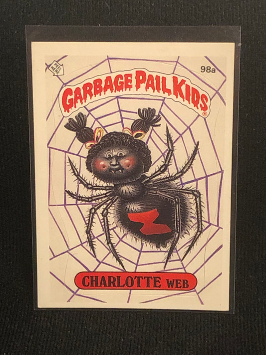 Garbage Pail Kids Original Series 3 (os3) 98a Charlotte Web