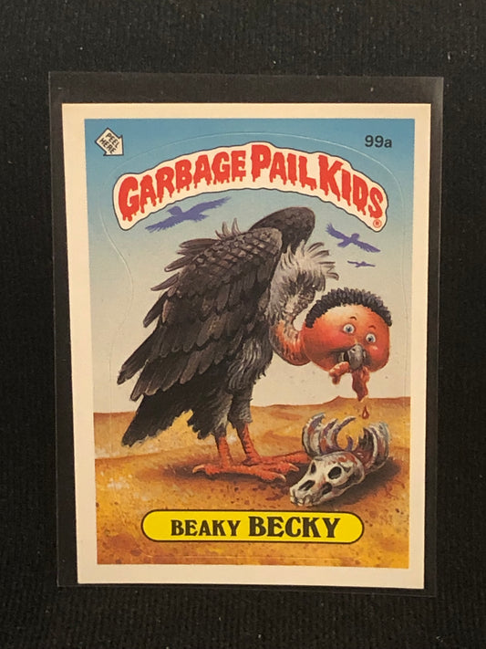 Garbage Pail Kids Original Series 3 (os3) 99a Beaky Becky