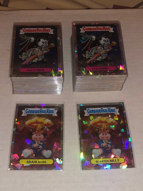 Garbage Pail Kids Chrome Series 1 110 Card Atomic Set