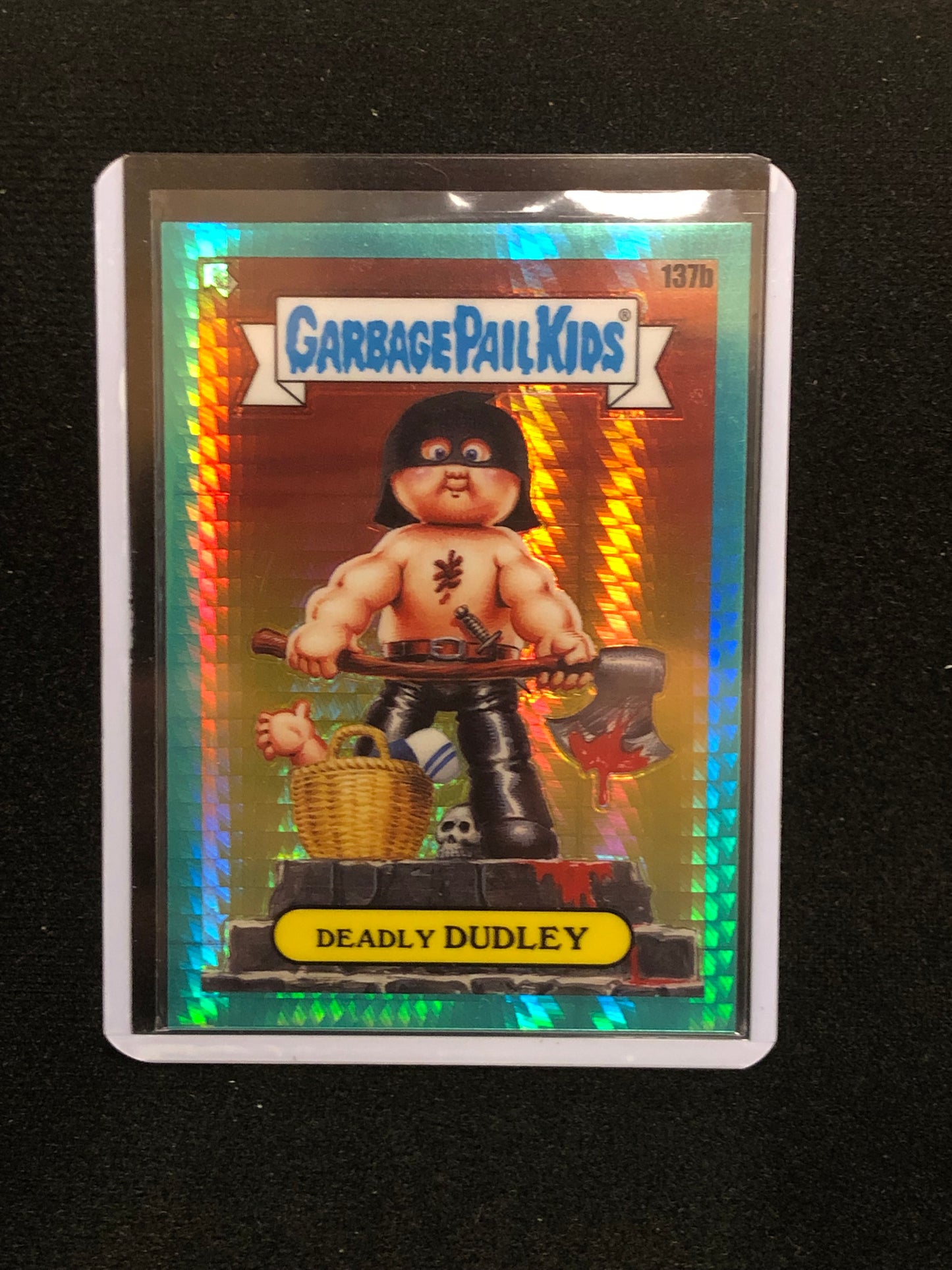 Garbage Pail Kids Chrome Series 4 U-PICK Aqua Prism Singles