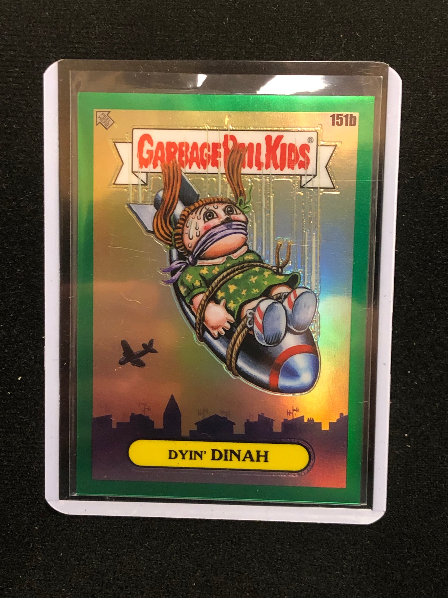 Garbage Pail Kids Chrome Series 4 U-PICK Green Parallel Singles