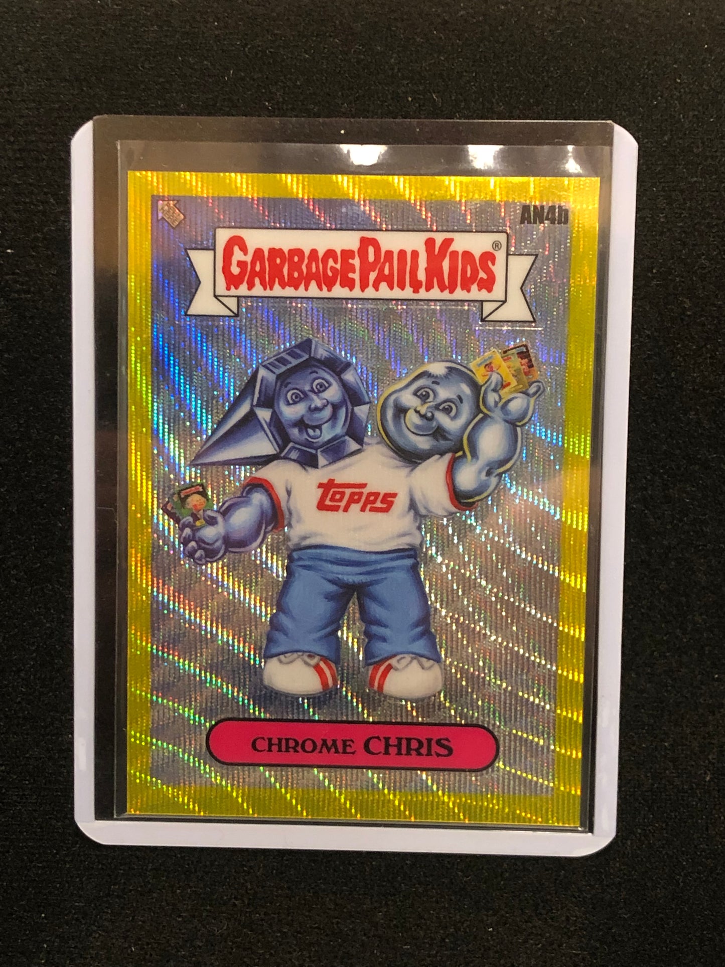 Garbage Pail Kids Chrome Series 4 U-PICK Yellow Wave Singles